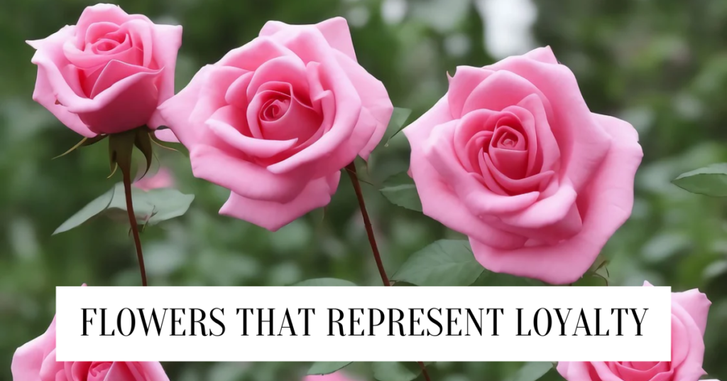 flowers that represent loyalty
