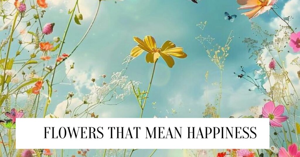 Flowers that mean Happiness