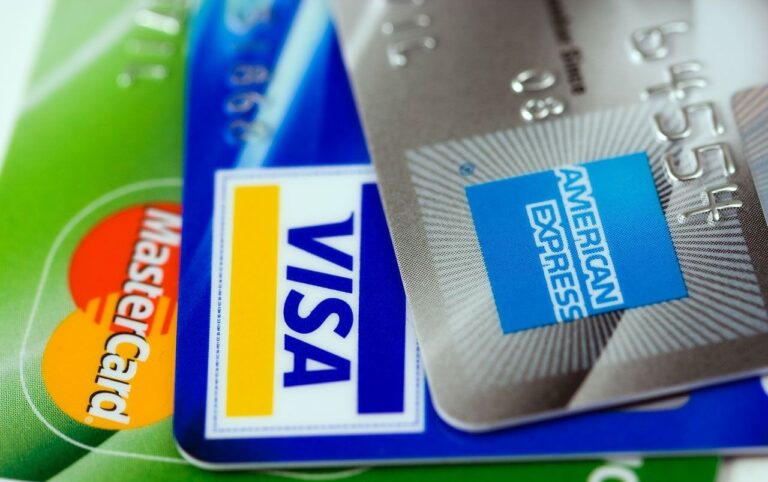 Visa and MasterCard AED card